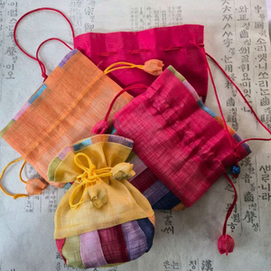 조각보 복주머니 2천.색동 복주머니 1천 이미지