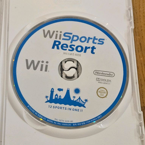 [닌텐도 위/Wii] 정품 Wii 스포츠 리조트 - 거실에서 즐기는 12가지 시원한 휴양지 스포츠! 이미지