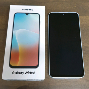 갤럭시 와이드8 특A급 풀박스 단순개봉 라이트그린 이미지