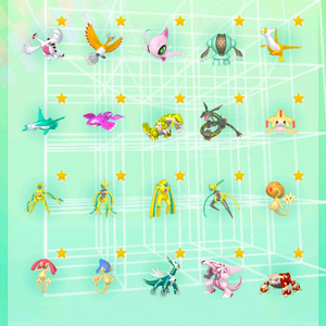 기라티나 크레세리아 피오네 마나피 다크라이 쉐이미 아르세우스 이로치 전설 환상 배포 실전 포켓몬 분양 판매 이미지