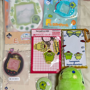 다마고치 구치파치 쿠지 D상 F상, 마스코트, 키링 등 굿즈 팝니다 이미지