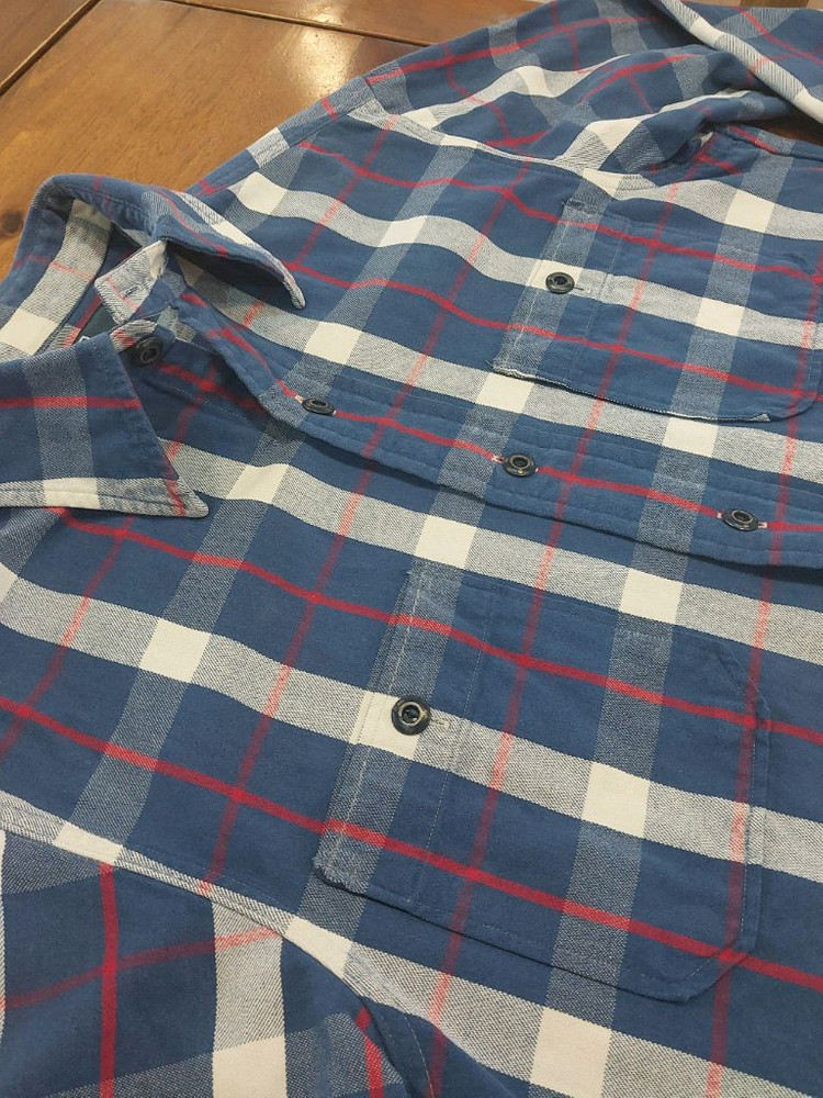 폴로 polo 플란넬 투포켓 셔츠 S (100사이즈 정도) 택포3만2천원 이미지