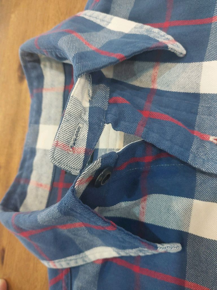폴로 polo 플란넬 투포켓 셔츠 S (100사이즈 정도) 택포3만2천원 이미지