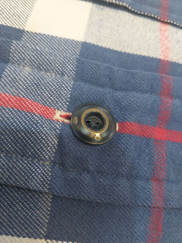 폴로 polo 플란넬 투포켓 셔츠 S (100사이즈 정도) 택포3만2천원 이미지