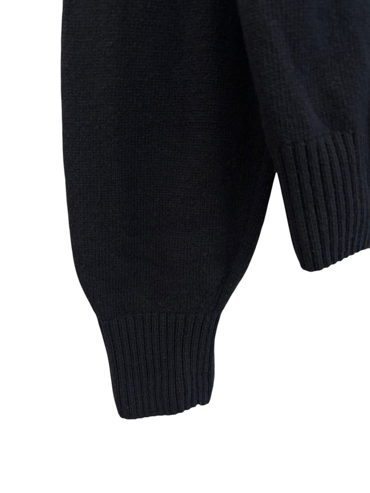 라코스테 울 니트 블랙 (S) 이미지