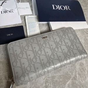 [정품] 디올 갤럭시 오블리크 지퍼돌이 장지갑 이미지