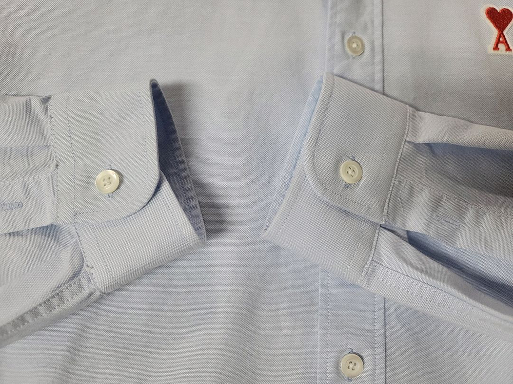 ami 아미 옥스퍼드 솔리드 긴팔셔츠 (E20HC013.45) 이미지