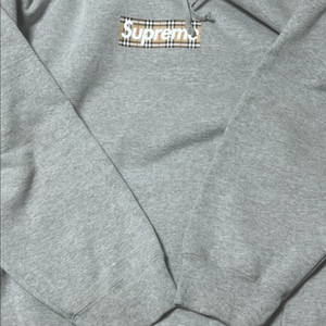 슈프림 버버리 후드 xl 이미지