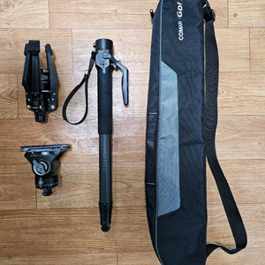 코만 m1 pro v5 원터치 모노포드 팝니다. 이미지