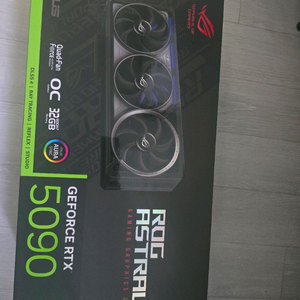 RTX 5090 아스트랄 블랙 미개봉 새상품 팝니다. 이미지