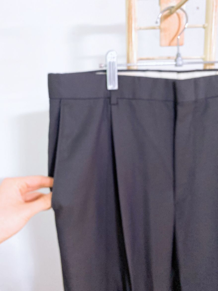 (31인치)닥스남자울100%핀턱정장바지 이미지