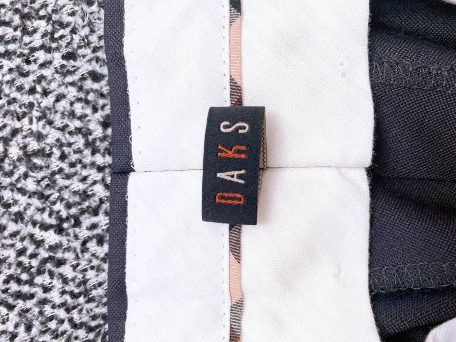 (31인치)닥스남자울100%핀턱정장바지 이미지