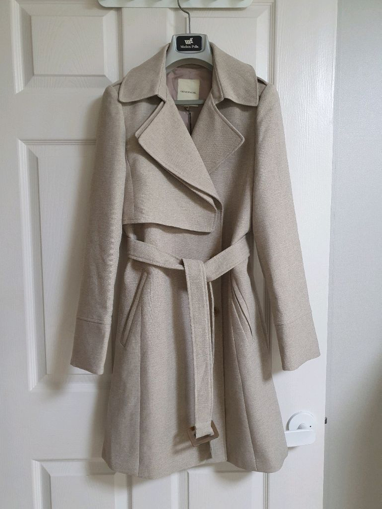 (택있는 새상품)DEVERNOIS 봄, 가을 코트 66사이즈 이미지