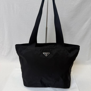 정품 프라다 포코노 나일론 블랙 대용량 토트백 숄더백 이미지