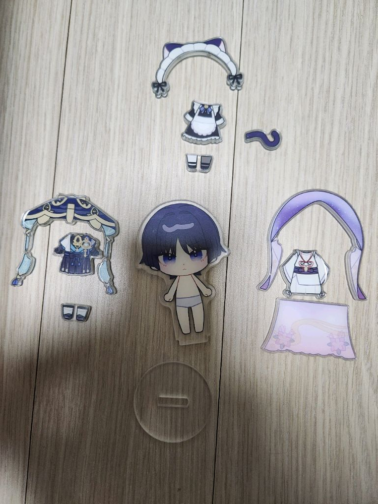 원신 방랑자 옷갈 아크릴스탠드 이미지