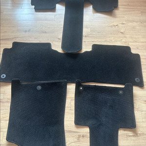 싼타페MX5 하이브리드 6인승 차량용품 판매(러기지 스크린, 러기지 매트, 2열 수납함, 킥매트 등등) 이미지