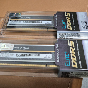 팀그룹 DDR5 16GB 메모리 2개 총 32g 이미지