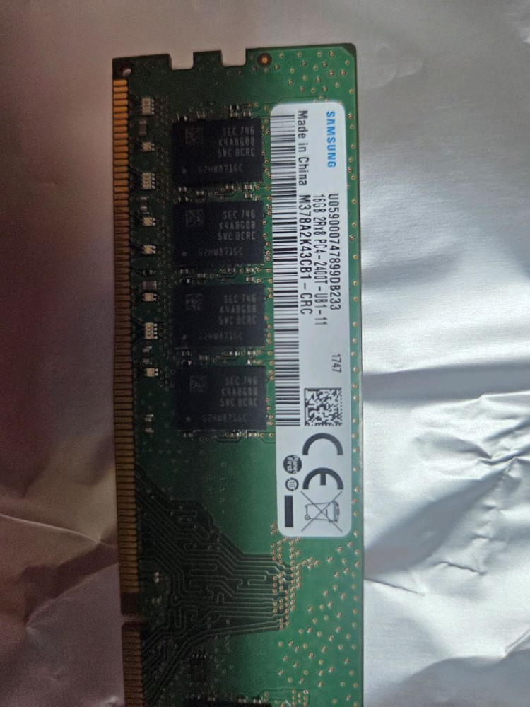 삼성 2400t 16GB 메모리 램 이미지