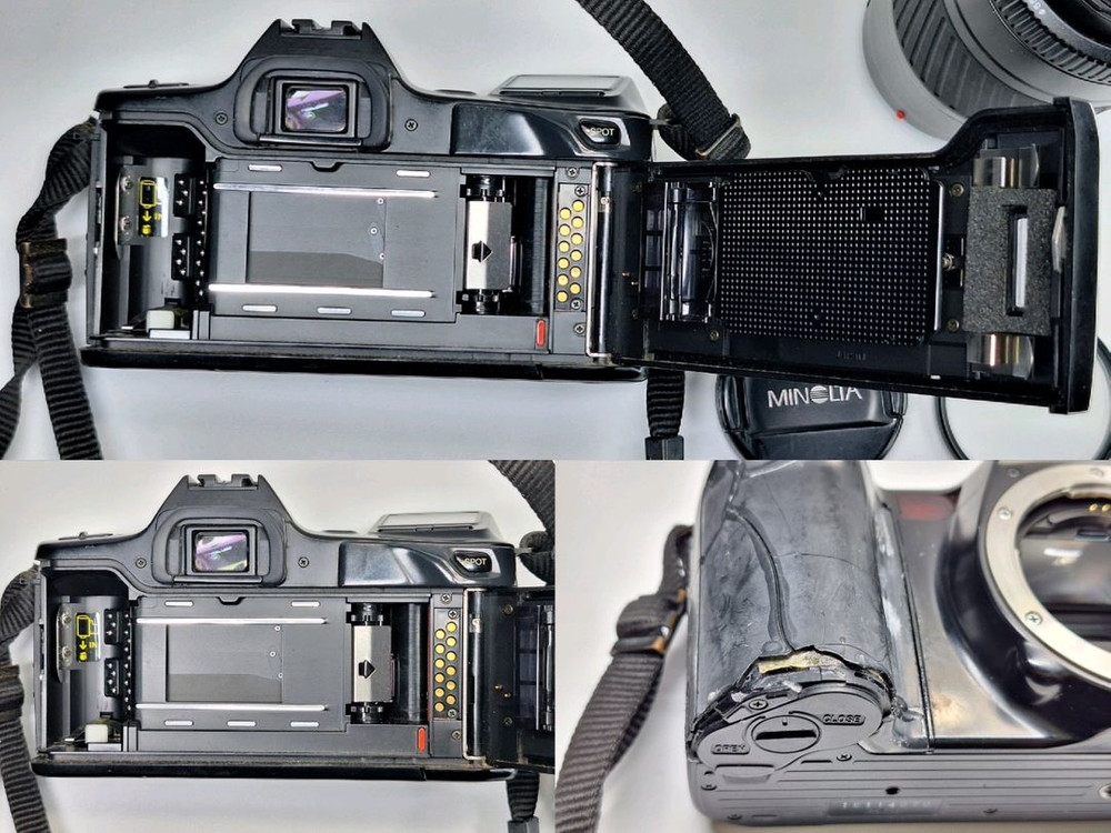 빈티지 필름카메라 풀세트/미놀타 a7700i 75-300mm 망원렌즈 스트랩 카메라가방 레트로 필카 감성 사진 앤틱 이미지