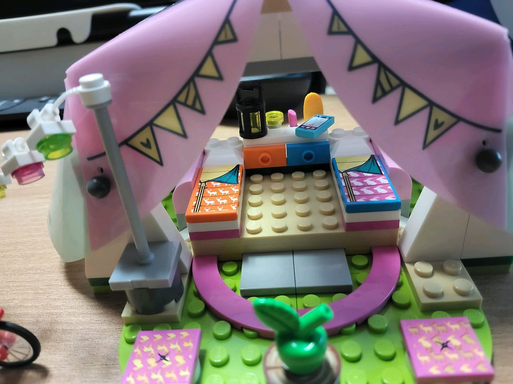 레고41392프렌즈 숲속 글램핑 이미지