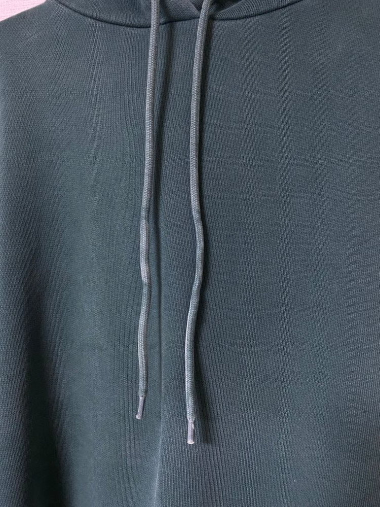 [M] 발렌시아가 백로고 후드 그린 이미지