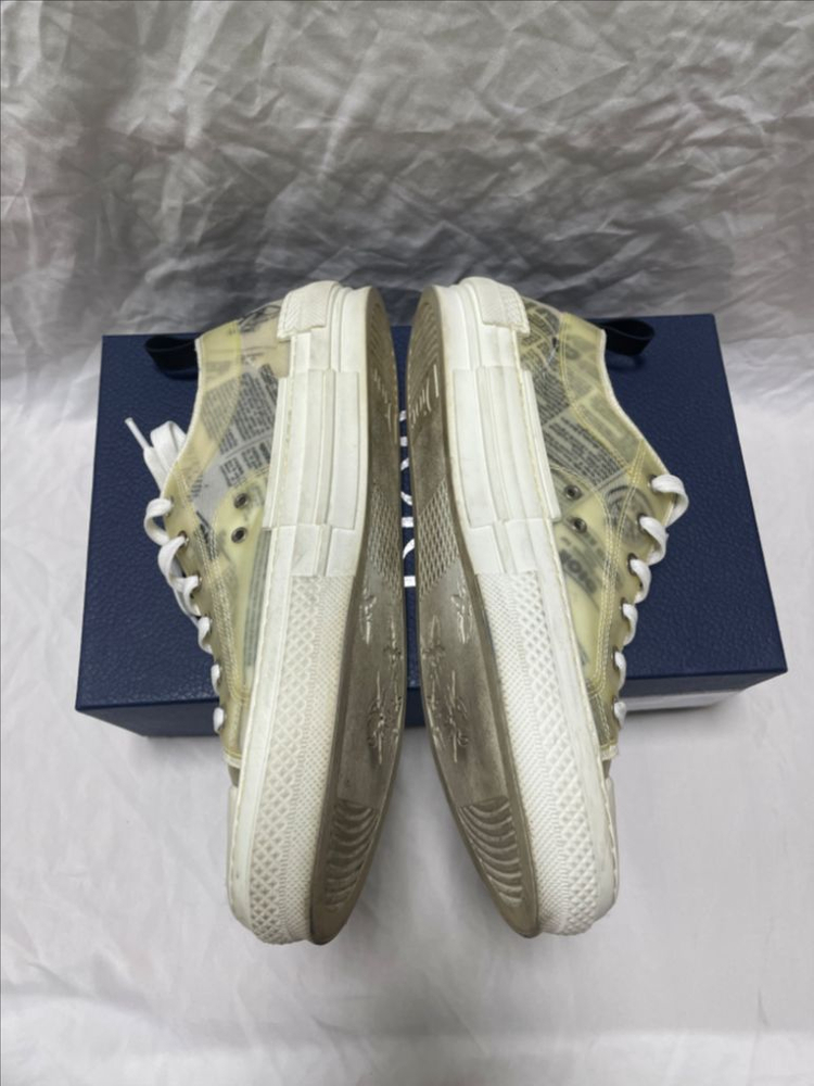 [43] 디올 다이엘아샴 뉴스페이퍼 로우탑 스니커즈 이미지