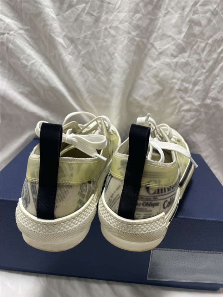 [43] 디올 다이엘아샴 뉴스페이퍼 로우탑 스니커즈 이미지