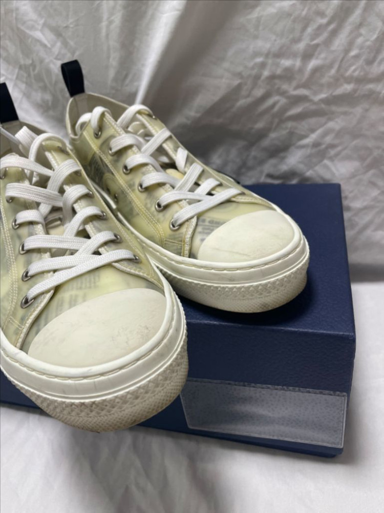 [43] 디올 다이엘아샴 뉴스페이퍼 로우탑 스니커즈 이미지