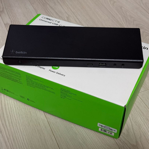 벨킨 USB-C 트리플 디스플레이 독 박스풀셋 이미지