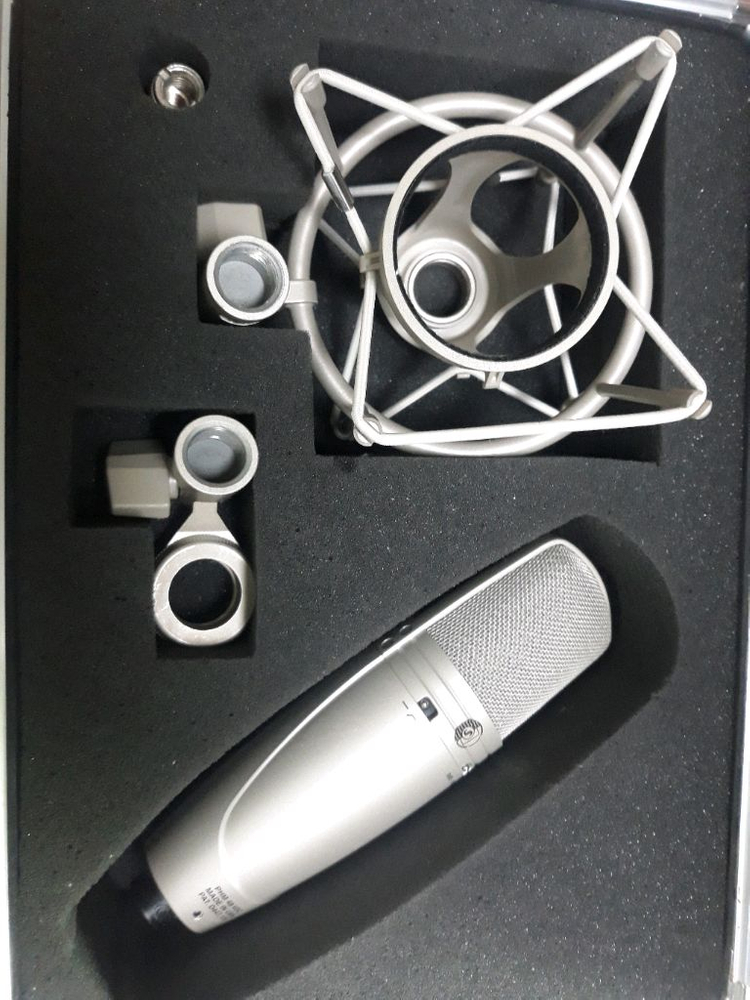 슈어 ksm44 콘덴서 마이크 세트 하드케이스 이미지