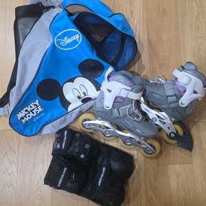 파워슬라이드 아동 인라인스케이트+롤러브레이드보호대 이미지