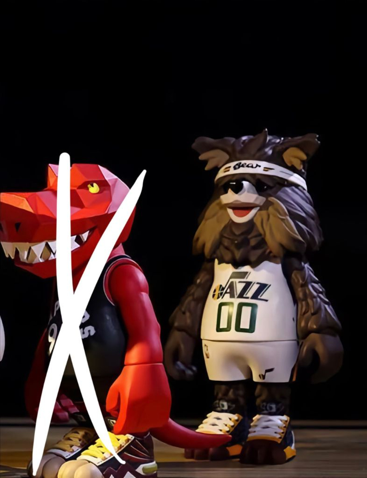 쿨레인 Coolrain Popmart 에서 출시된 NBA Mascot Series 이미지