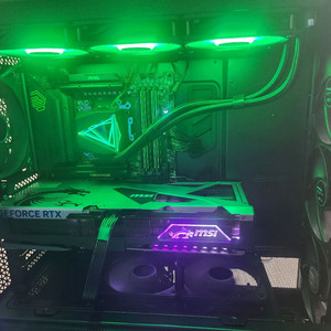 9800X3D 5080 조립PC +32인치QHD 모니터 이미지