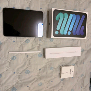아이패드 미니 6 스그 64g wifi+애플펜슬 2세대 팝니다 이미지