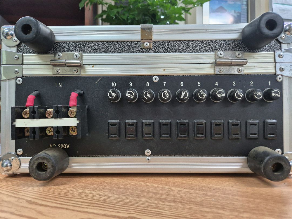 10구 디밍 컨트롤 시스템 조명디머 이미지