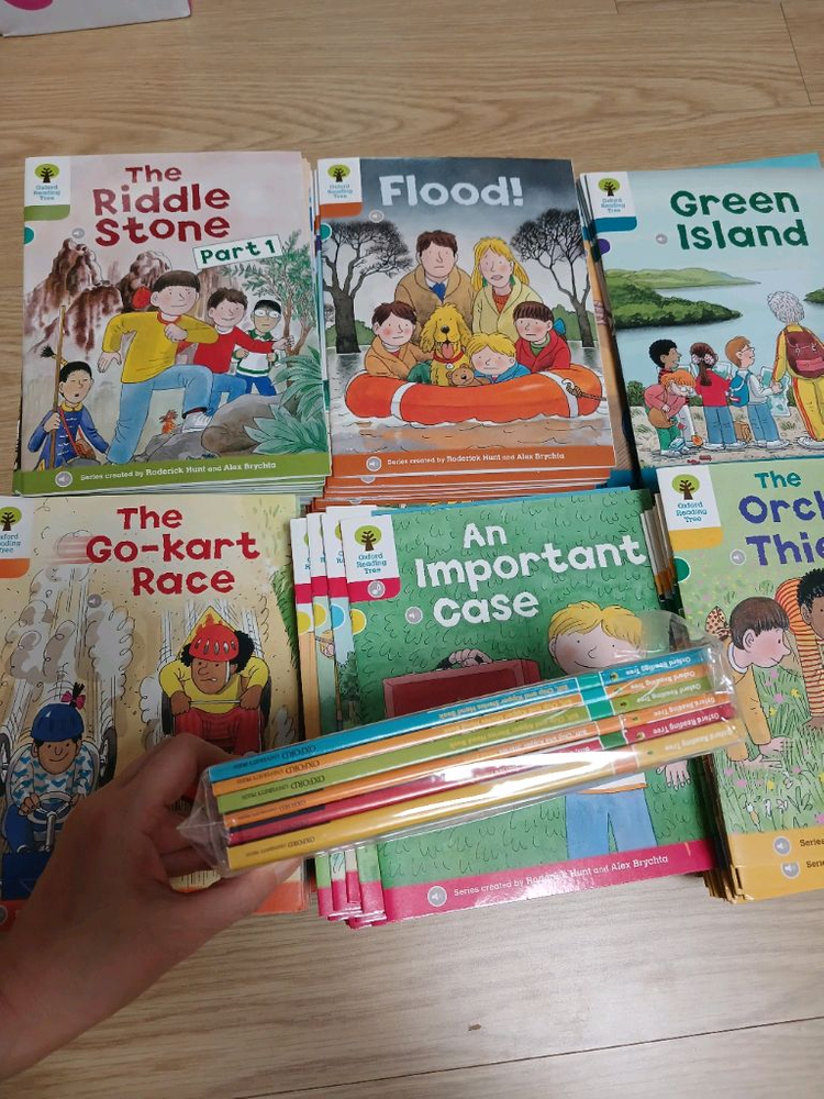 ort 영어 리딩 교재 세트 4-9단계 이미지