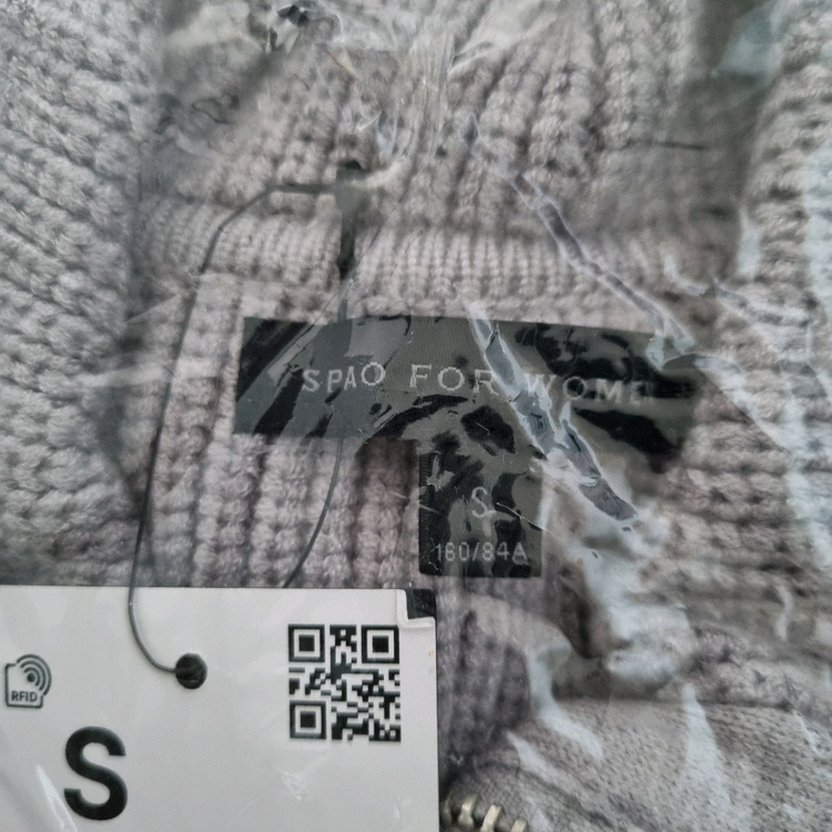 스파오 반집업 니트 스웨터 S / 하찌 하프넥 리브드 카라 소프트얀 지그재그 에이블리 탑텐 유니클로 무신사 이미지