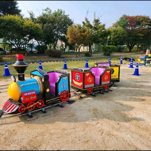 교회행사 레일기차,트램폴린 놀이기구 대여 & 중고판매 이미지
