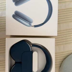 에어팟 맥스 블루 1세대 8핀 이미지