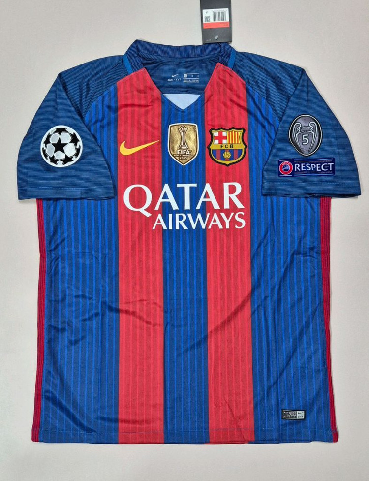 16 17 바르셀로나 네이마르 유니폼 L 레플리카 이미지