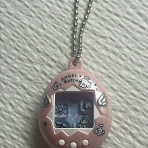 반다이 샤카샤카 다마고치 펄핑크 키링 이미지