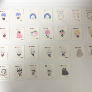 플레이브 PLAVE 예준 노아 밤비 은호 하민 지에스 GS25 콜라보 띠부씰 26장 이미지