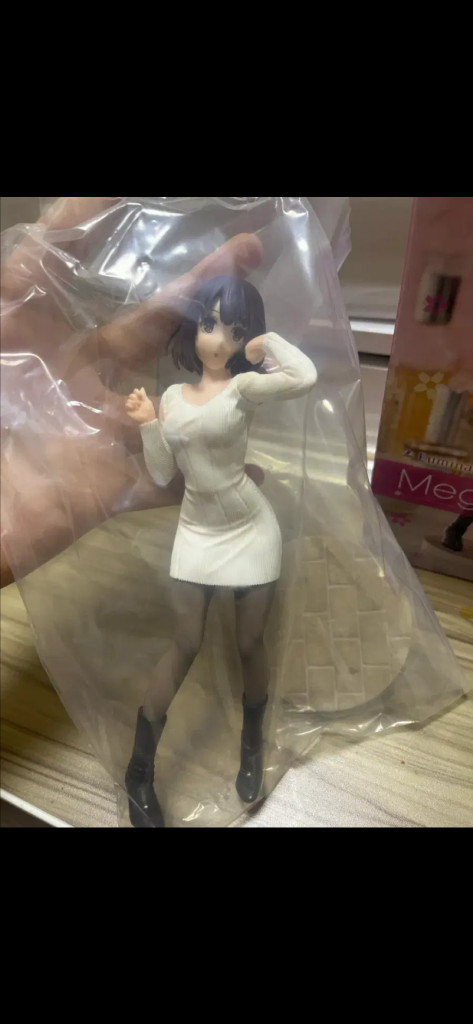 새상품 미소녀 고전 카토메구미 스웨터ver 피규어 이미지