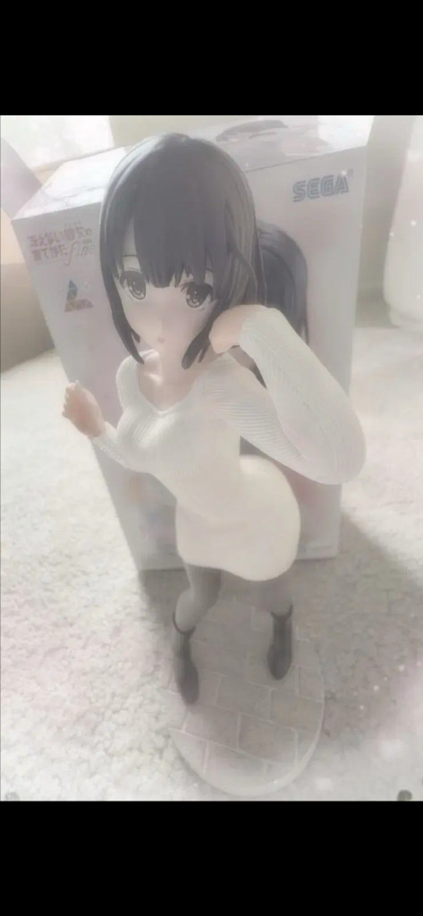 새상품 미소녀 고전 카토메구미 스웨터ver 피규어 이미지