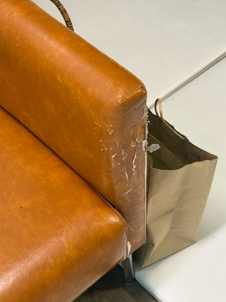 브라운소파 1인용+4인용 무료나눔 이미지