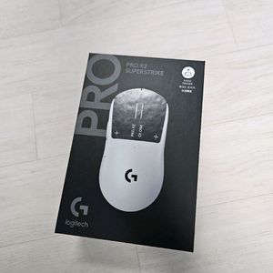 [미개봉 새상품] 로지텍 지슈스 슈퍼스트라이크 G PRO X2 SUPERSTRIKE 이미지