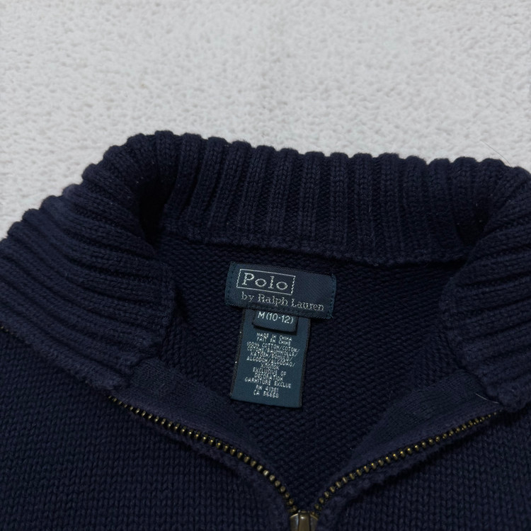 폴로랄프로렌 반집업 니트 이미지