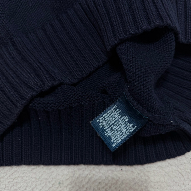 폴로랄프로렌 반집업 니트 이미지