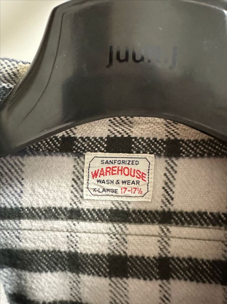 웨어하우스 체크셔츠 XL 이미지