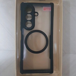 갤럭시 Z폴드7 케이스 맥세이프 호환 힌지 보호 커버 매트블랙 이미지